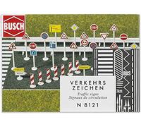 Busch Environnement - BUE8121 - Modélisme Ferroviaire - Panneau de Signalisation Routière
