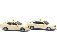 Busch Ensemble de taxis 8341 – Échelle 1/160 – Mercedes‑Benz et Audi – Neuf