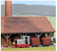 Busch Feldbahn 12014 Kit de démarrage pour piste de champ H0f Transport de briques