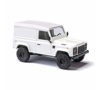 Busch H0 54351 Land Rover Defender 90 Fourgon Blanc
