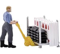 Busch - Kit de transport 79897 H0 - pour clôture d'armoires