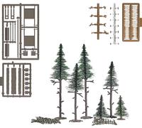 Busch Hochwald 1856 Kit d'arbres épicéa 1 set