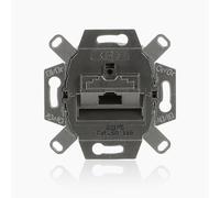 Busch-Jaeger 0218/11-101 Boîte de dérivation blindée UAE RJ 45 catégorie 6A iso