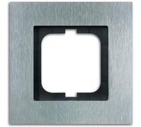 Busch-Jaeger 1721-860 Plaque simple, CARAT, acier inoxydable G