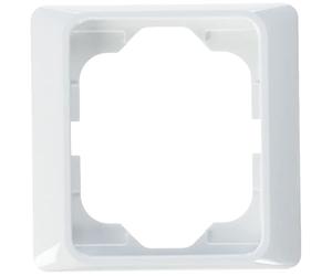 Busch-Jaeger 1721 ka-24g Cadre 1 Gang Alpha Exclusive Albâtre/blanc studio