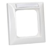 Busch-Jaeger 1721 NS-914 Balance SI 2CKA001754A4548 Cadre de Finition avec fenêtre 1 Voie Blanc Alpin