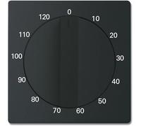 Busch-Jaeger 1771-885-103 Bedienelemente für Jalousiesteuerung/Zeitschaltuhren, Future Linear, Schwarz Matt