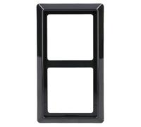 Busch-Jaeger 2102-35 Plaque double protégé contre l'eau IP44, anthracite