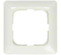 Busch-Jaeger Cadre de protection Reflex SI Linear 1 poste blanc alpin 2511-214K-102
