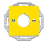 Busch-Jaeger 2533-82-15 Zentralscheibe mit Tragring, Busch-Dynasty, Gelb