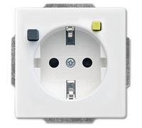 Busch-Jaeger 3120 EUCB-84 prise de courant CEE 7/3 Blanc
