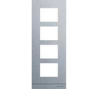 Busch-Jaeger 41394CF-A-03 Plaque frontale 1/4, aluminium (2TMA200160A0034)