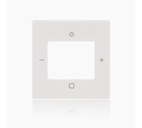Busch-Jaeger 8252-914-101 Plaque centrale pour radio Busch DAB+ 8215 U-101, Btconnect DAB+ 8217 U-101 et iNet 8216 U blanc alpin Busch-balance® SI 2CKA008200A0241