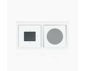 Busch-Jaeger 8270 UJ-84-101 Busch Radio BTconnect Dab+ Kit Complet avec Interface Bluetooth pour la Lecture de Musique Blanc Studio multimédia 2CKA008200A0236