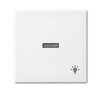 Busch-Jaeger balance SI bascule lumière 1789 LI-914 blanc alpin, Bouton + interrupteur, Blanc