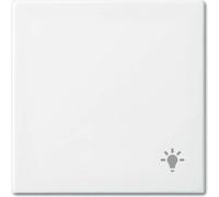 BUSCH-JAEGER bascule 2520 LI-914, avec impression lumineuse, blanc alpin