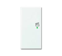 BUSCH-JAEGER bascule 6233-21-914, double L, scène, free@home, blanc alpin