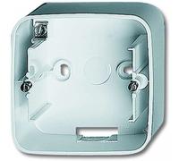 Busch-Jaeger BJ - Reflex SI - Boîtier simple - AP *alpinweiss, Bouton + interrupteur, Blanc