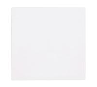 Busch-Jaeger Busch-art Linear Bascule 69,5 x 69,5 mm Blanc studio | Pour interrupteur et bouton, fixation à griffes encastrée, IP20, 1786-44G