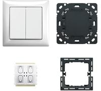 Busch-Jaeger Busch-balance SI 6716 UJ-914 Friends of Hue 2CKA006710A0019 Kit complet avec commutateur intelligent sans fil Blanc alpin