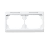 Busch-Jaeger Busch-Jaeger Cadre 2-fach stws horizontal Sichtf 1722 NSKA-24G Quantité:1
