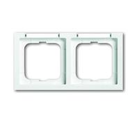 Busch-Jaeger Busch-Jaeger Cadre 2-fach stws, inscription horizontale 1732-184 NSK Quantité:1