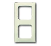 Busch-Jaeger Busch-Jaeger Cadre 2 places blanc, pour cache-canal 2512-212K-102 Quantité:1