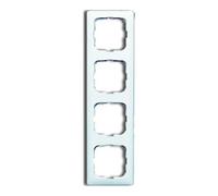 Busch-Jaeger Busch-Jaeger Cadre 4-fach aws, pour couvercle de canalisation 2514-214K-102 Quantité:1