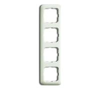 Busch-Jaeger Busch-Jaeger Cadre 4-fach blanc, vertical + horizontal 2514-212 Quantité:1