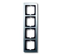 Busch-Jaeger Busch-Jaeger Cadre 4 fois chrome mat 1724-80 Quantité:1
