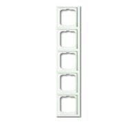 Busch-Jaeger Busch-Jaeger Cadre 5-fach blanc studio mat 1725-884K Quantité:1