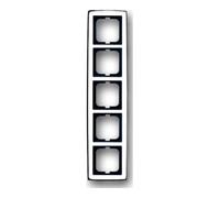 Busch-Jaeger Busch-Jaeger Cadre 5-fach chrome brillant 1725-80G Quantité:1