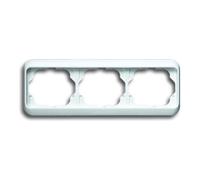 Busch-Jaeger Busch-Jaeger Cadre triple blanc studio, horizontal 1723-24G Quantité:1