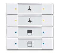 Busch-Jaeger Busch-Jaeger Capteur tactile multifonction 4/8 voies 6127/02-84 Quantité:1
