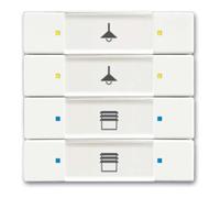 Busch-Jaeger Busch-Jaeger Capteur tactile multifonction 4/8 voies 6127/02-884 Quantité:1