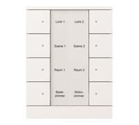 Busch-Jaeger Busch-Jaeger Élément de commande 8 voies blanc studio SB/U8.0.11-84 Quantité:1