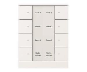 Busch-Jaeger Busch-Jaeger Élément de commande 8 voies blanc studio SB/U8.0.11-84 Quantité:1