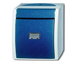 Busch-Jaeger Busch-Jaeger Interrupteur-poussoir inverseur, AP 2621 W-53-206 Quantité:1