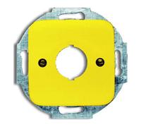 Busch-Jaeger Busch-Jaeger Plaque centrale jaune 22,5 mm pour dispositifs de commande 2533-214-15 Quantité:1