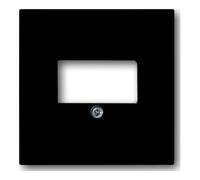 Busch-Jaeger Busch-Jaeger Plaque centrale noire mt pour UAE/TAE/LS 1766-885 Quantité:1