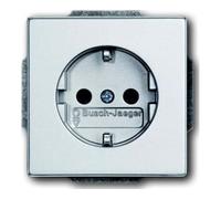 Busch-Jaeger Busch-Jaeger Prise encastrable alusi Schuko 2P+E 16A 250V 20 EUC-83 Quantité:1