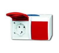 Busch-Jaeger Busch-Jaeger Prise Schuko 2x horizontale 20/2 EW/DVN-53 Quantité:1