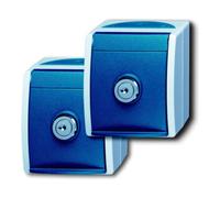 Busch-Jaeger Busch-Jaeger Prise Schuko 2xAP 2 serrures identiques 20/20 EWSL-53 Quantité:1