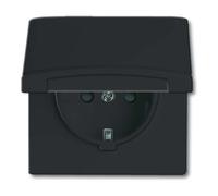 Busch-Jaeger Busch-Jaeger Prise Schuko encastrable IP44 anthracite 20 EUGKB-35-101 Quantité:1