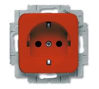 Busch-Jaeger Busch-Jaeger Prise SCHUKO encastrable rouge RAL3020 20 EUCKS-217-101 Quantité:1