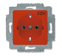 Busch-Jaeger Busch-Jaeger Prise SCHUKO encastrée rouge RAL3020 20 EUC/DV-217-101 Quantité:1