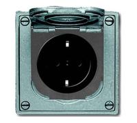 Busch-Jaeger 20EFDB2 prise de courant avec protection de contact et clapet