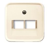 Busch-Jaeger Busch-Jaeger Rosace centrale blanche pour boîte de connexion UAE 2f 1803-02-212 Quantité:1