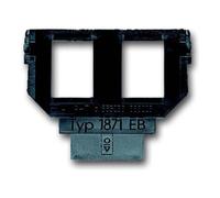 Busch-Jaeger Busch-Jaeger Socle pour 1758... pour Mod.-Jack 2x6u.8p 1871 EB Quantité:1