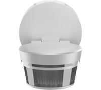 Busch-Jaeger Busch-Wächter® 6251/28-133-WL Détecteur de mouvement sans fil 280° avec commande via application Bluetooth Montage flexible sans fil Argent aluminium 2CKA006200A0859